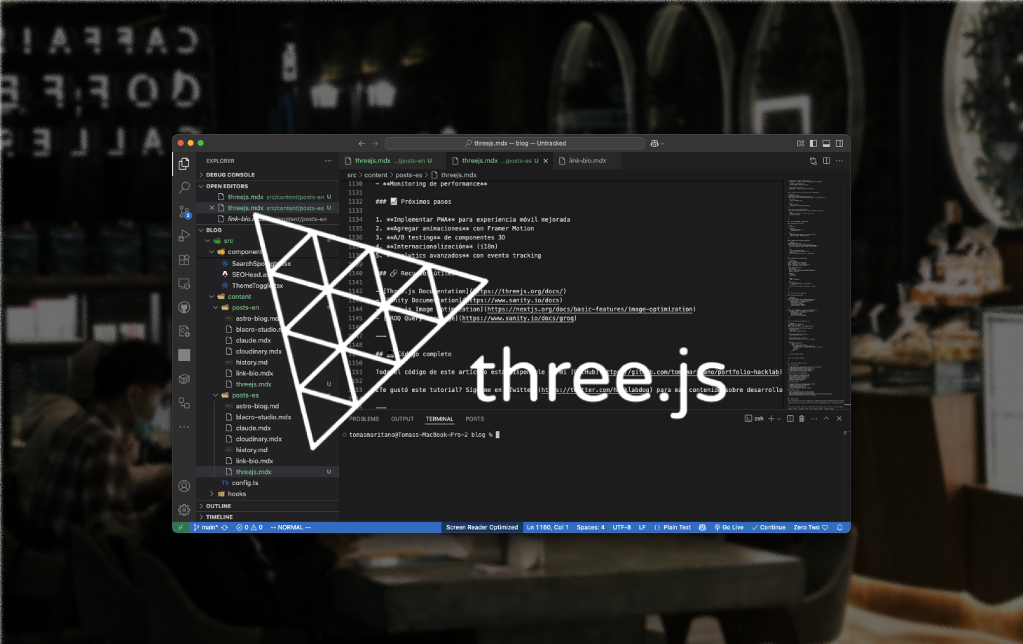 How I Finally Cracked the Code on Three.js + Sanity CMS Integration